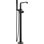Robinet de baignoire sur pied avec douche à main, robinet de baignoire, robinet de baignoire à fixation au sol Tetra