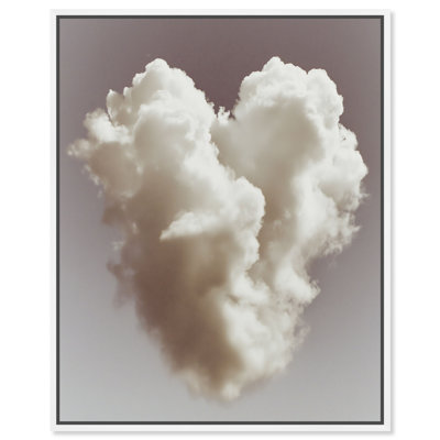 Cloud Love II Graphic Art Canvas