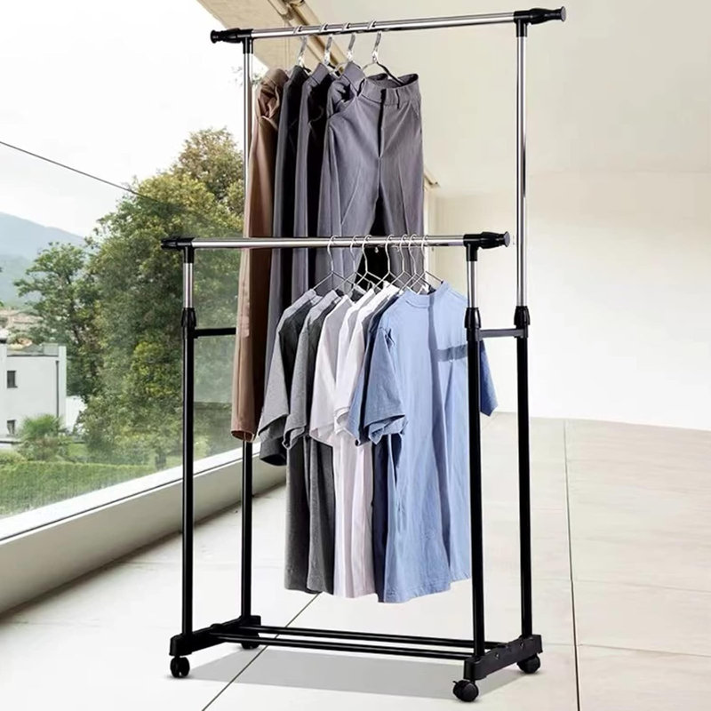 75cm Rolling Clothing Rack