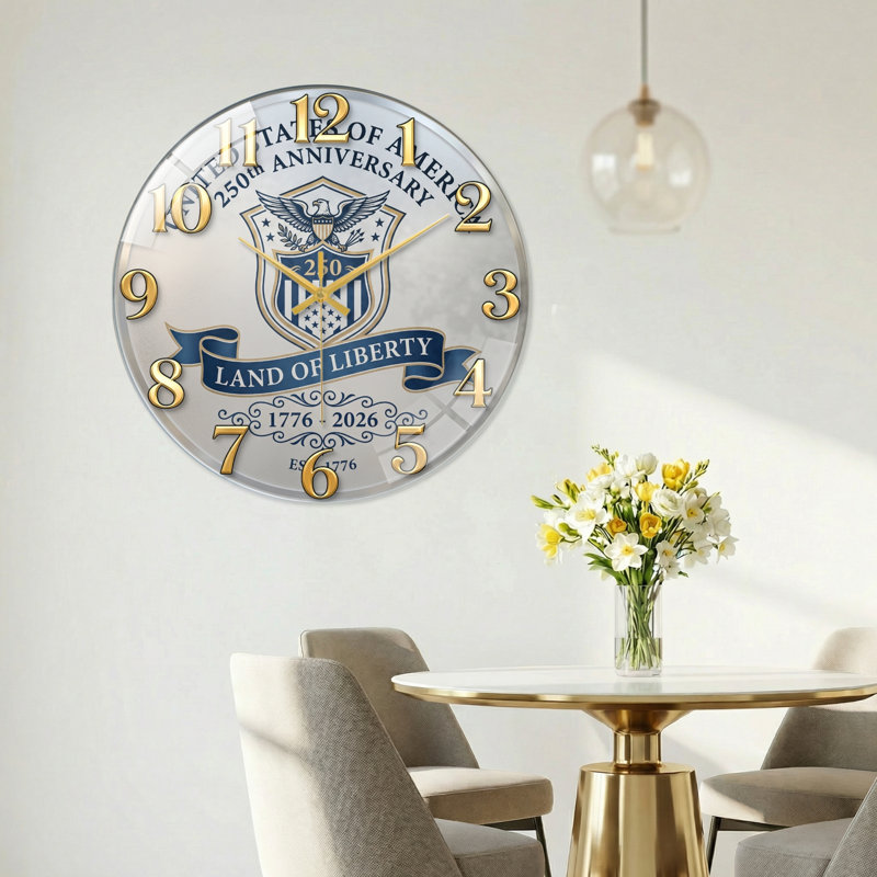 American Emblem USA 250th Anniversary Merchandise Modern, 60 x 60 cm (23,6 x 23,6 pouces)