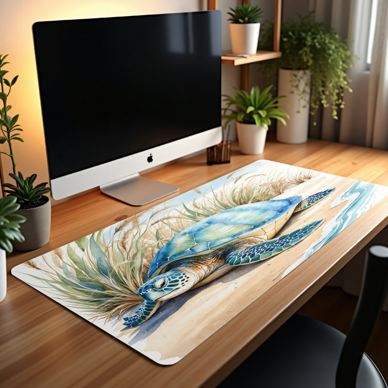 Polyester Desk Pad, 23.6x13.8