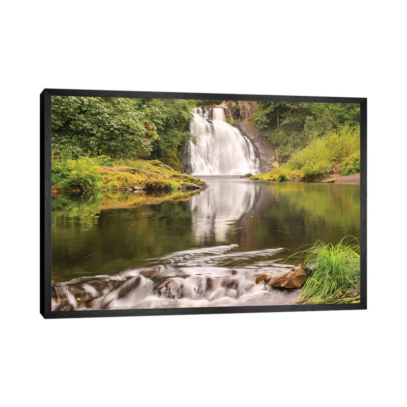 Youngs Falls Near Astoria, Oregon by Stuart Westmorland - Gallery-Wrapped Canvas Giclée on Canvas, 66.04 cm H x 45.72 cm W