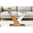 Rectangular Tempered Glass Table With Personalized Leg Colors For Creativity Coffee Clear And Simple Assembly Instructions