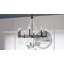 Lustre noir mat 8 lumières Brigitta
