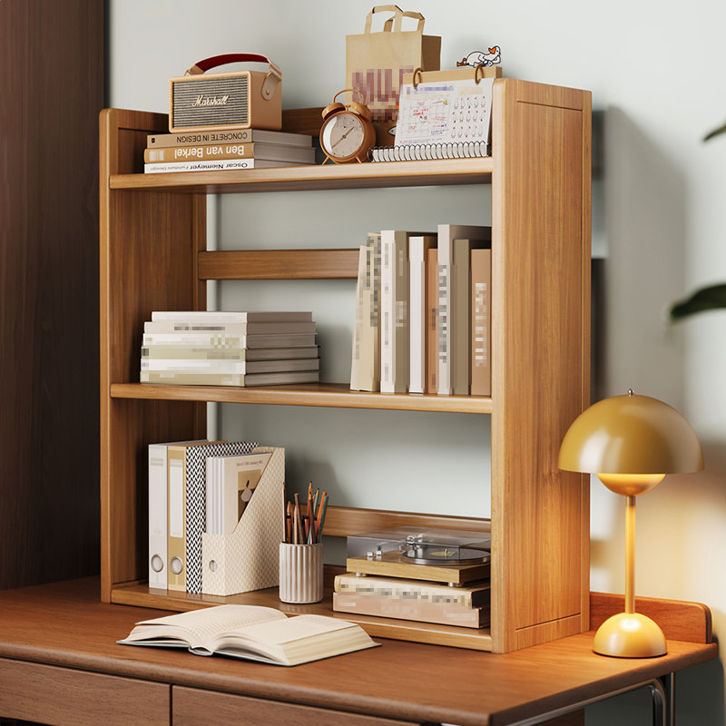 65cm H x 50cm W Solid Wood Bookcase