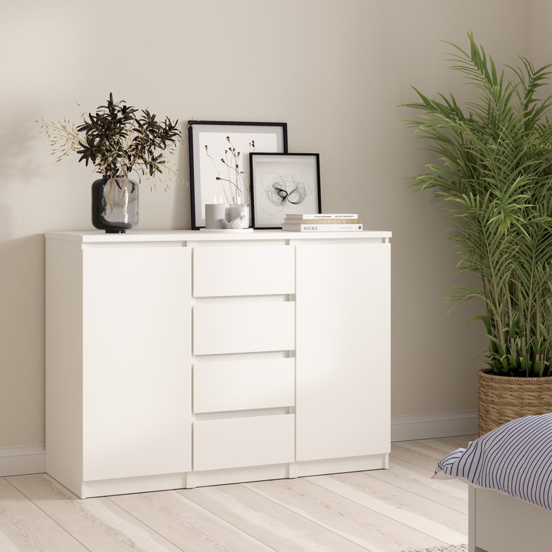 Bertraut 120.8cm Sideboard, White