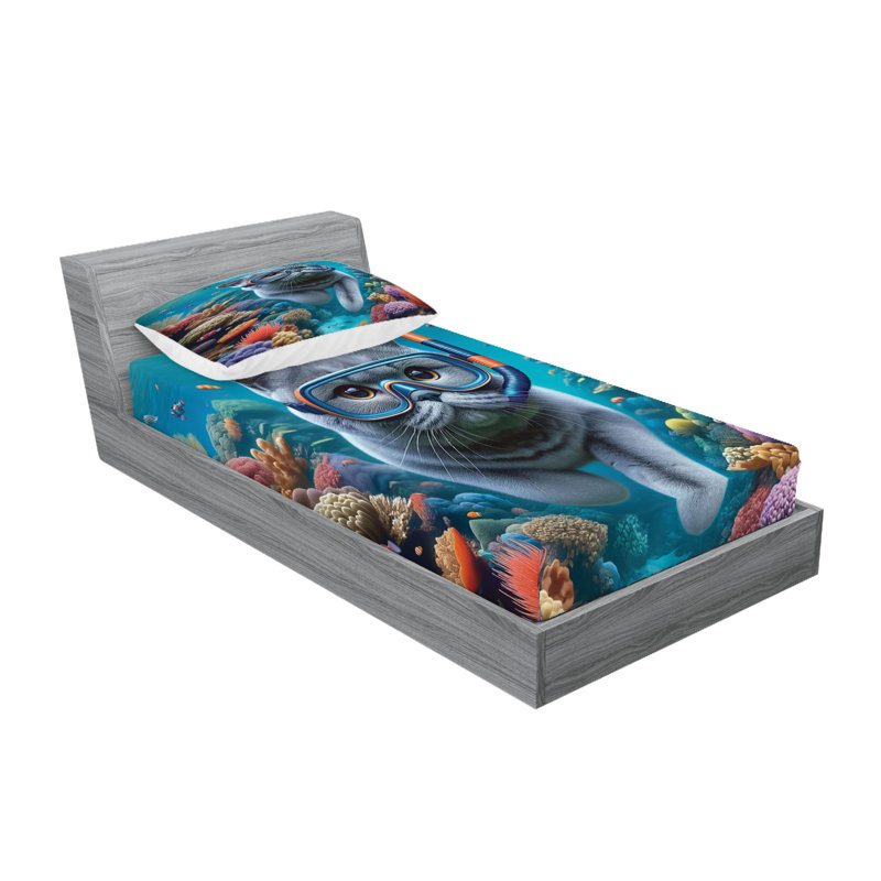 Microfiber Sheet Set, Twin