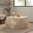 Farmhouse Coffee Table Drum Coffee Table