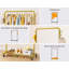 Bonville 80cm Clothing Rack-872228855