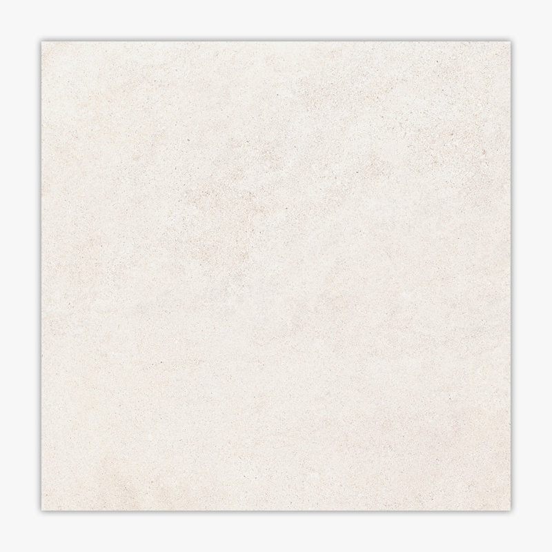 Bliss Light Matte 24x24 Porcelain Tile, Light Cream