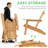Akeley Fir Foldable Outdoor Adirondack Chair-887030297