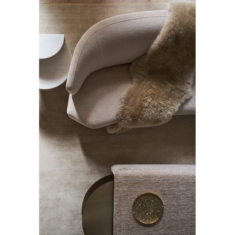 Touche' Light Stone End Table