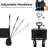 Collapsible Foldable Portable Utility 240L Capacity Wagon Garden Cart with Pedal Brake-94237702