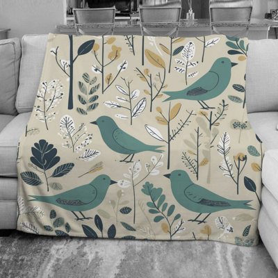  Couverture en molleton Bird