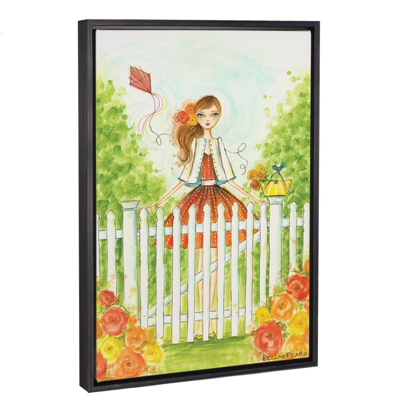 Printemps à Summerside, art, H 40 po x l 26 po x P 1,5 po, Toile avec cadre noir patiné