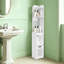 Plastic / Acrylic Freestanding Bathroom Cabinet