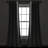 Block Border Blackout Curtain Single Panel-547313444