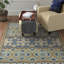 Mcneill Hooked Green/Blue Indoor/Outdoor Rug-15827769
