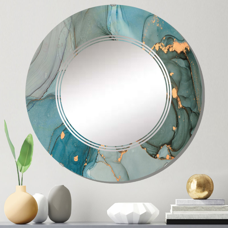 Circle Mirror, 24" x 24"