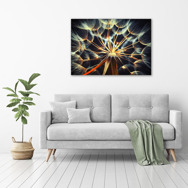 Dandelions - No Frame Print on Glass