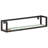 2 Piece Solid Acacia Wood With A Natural Finish, Iron With Black Powder-coated Finish Floating Shelf-656074305-656074331