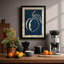 Peach Study Botanical - Framed Print-915107153-915107157