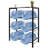 3 Tier Movable Water Jug Stand (Black)
