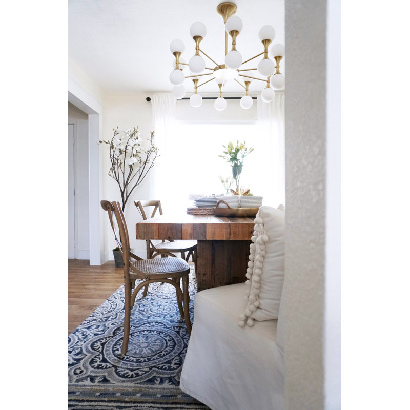 Astoria 20 - Light Chandelier, Aged Brass