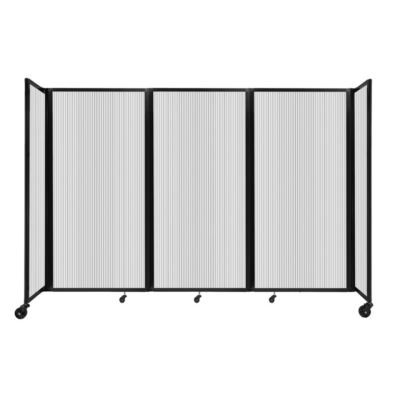 Cloison murale en polycarbonate 360, H 72 po x l 86 po x P 1 po, Opale