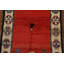 Tapis rouge tribal Gabbeh 4 x 6