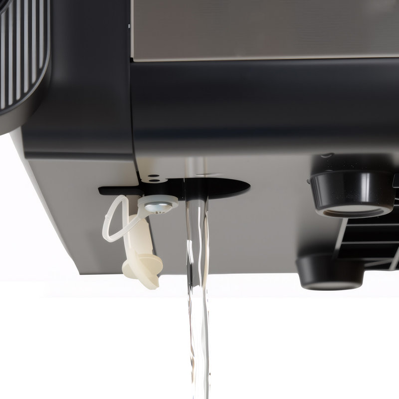 Machine à glaçons de comptoir, 22 lb par jour, machine portative autonettoyante avec pince, machine à glaçons à tiroir, machine à glaçons avec grands cubes carrés, pour la maison, la cuisine, le bureau, le bar et la fête