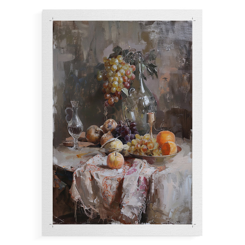 FLORAL Series DCCxxxxi - Impression sur toile seulement - NON-CADRE, H 12 po x l 8 po