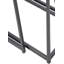 Anjelia S/2 Black Ash Veneer and Black Metal 2 Piece Nest of Tables
