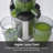 AMZCHEF Cold Press Juicer with 5.2" Wide Feed Chute, Slow Masticating Juice Extractor for Whole Fruits & Vegetables, Stainless Steel Design, Easy-Clean, High Juice Yield
