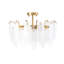 Glass Lampshade Ceiling Flush Mount Light-826297088