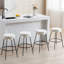 Tabouret de comptoir rembourré 26,97 po Kipten-1214027770
