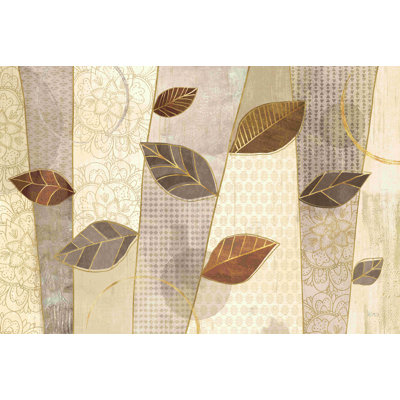 " Bohemian Leaves I Natural " by Veronique Charron