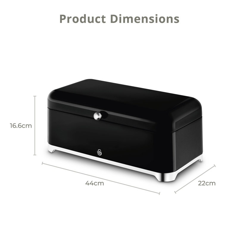 Solace Food Storage Container, Black