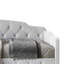 Lit de jour simple en velours Arwilla-324769065