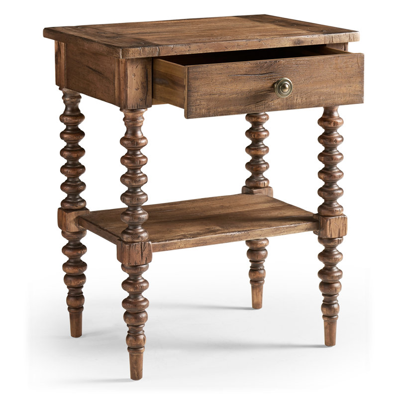 Tamarisk 1 - Drawer Solid Wood Nightstand