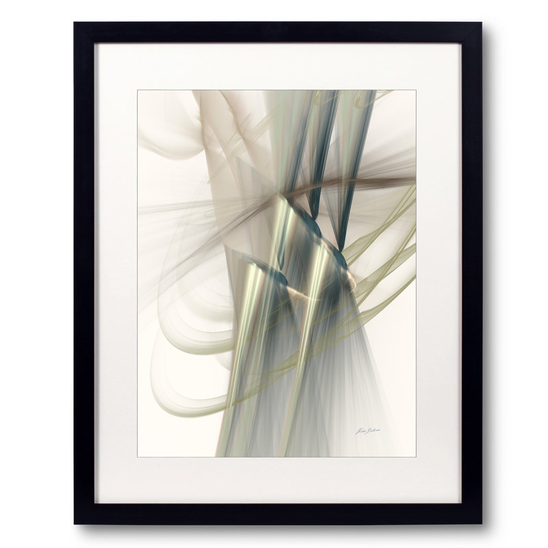 Senic Print by Rica Belna, Black Framed Paper, 21.25" H x 17.25" W