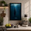 Whale Ascending Coastal - Wrapped Canvas-1735807272-1735807293