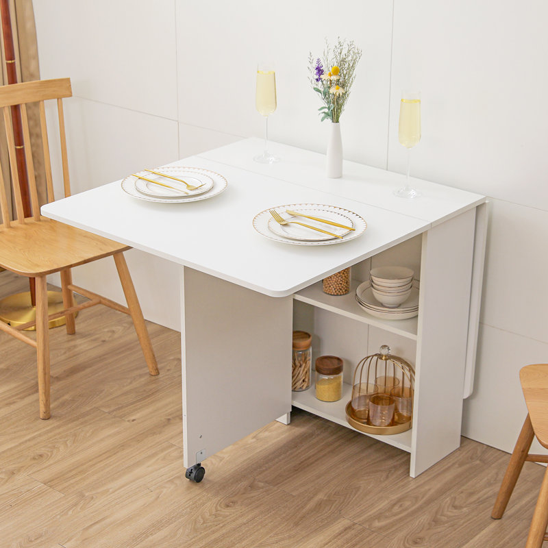 Table de salle à manger Mccorkle, Blanc