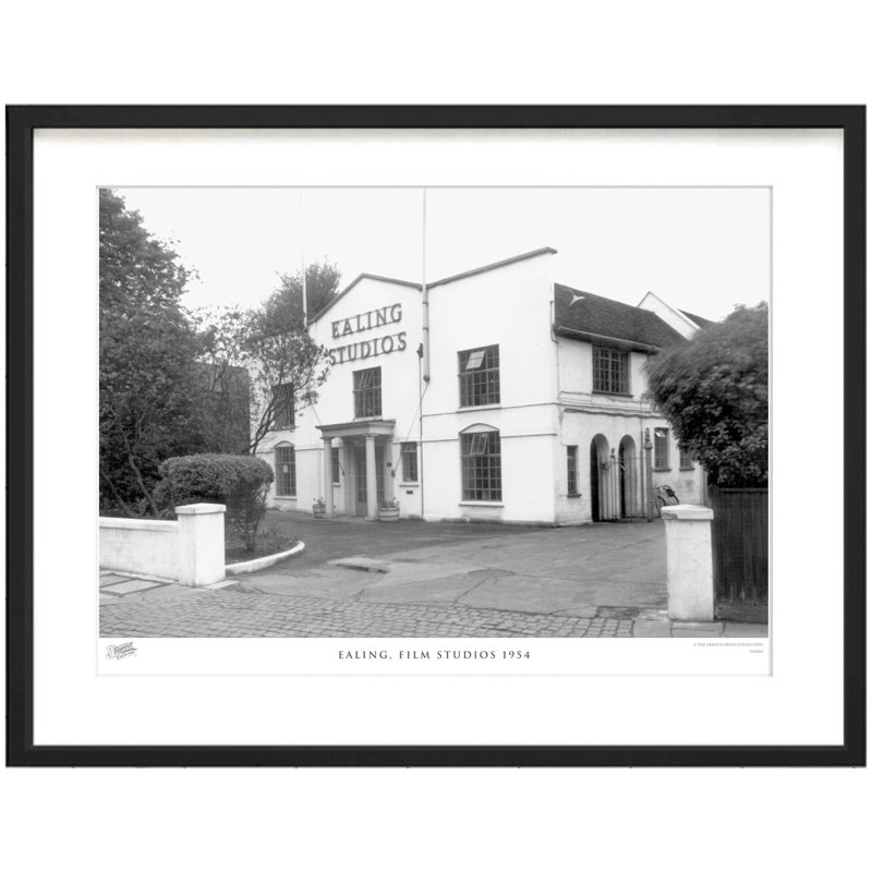 Ealing, Film Studios 1954 by Francis Frith - Single Picture Frame Print, 45cm H x 60cm W x 2.3cm D