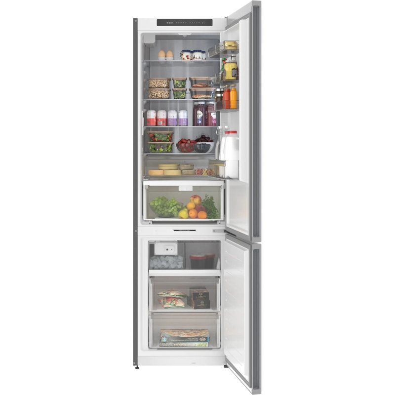 Free-Standing Fridge-Freezer, Stainless Steel