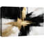 Art abstrait noir et noir, art moderne, impression sur toile encadrée-126054552-126054556