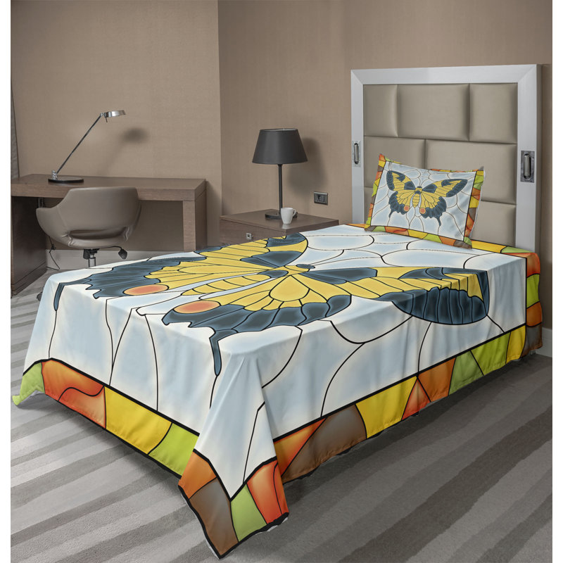 Microfiber Sheet Set, Twin Sheet Set + Fitted Sheet + 1 Pillowcase