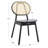 18.3'' H Leather Upholstered Ash Armchair-70605910