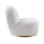 Chaise d'appoint rembourrée avec pivot-591931933
