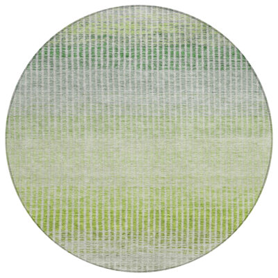 Machine Washable Indoor/Outdoor Jouett ACN2313 Stripes Rug